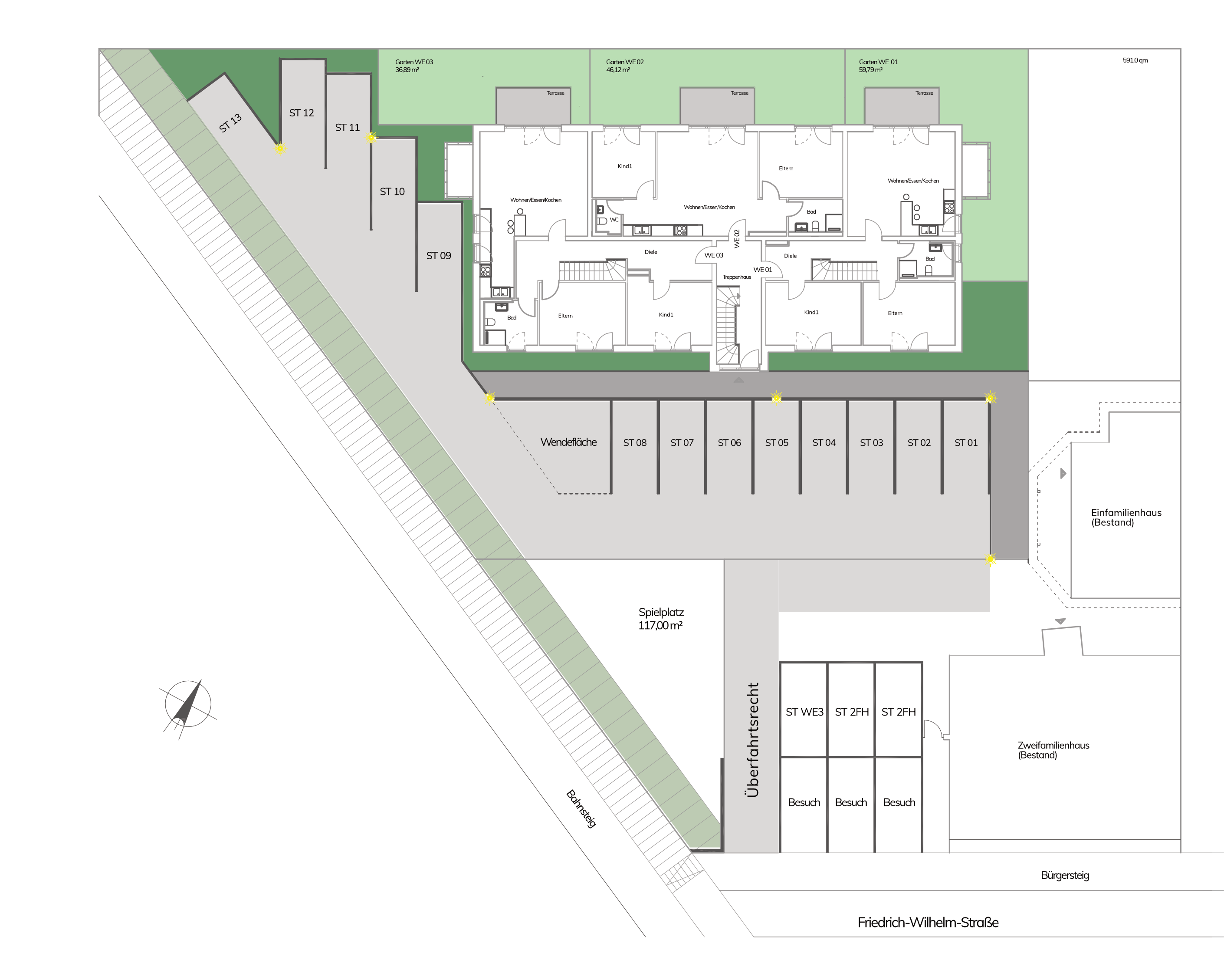 Freiflächenplan