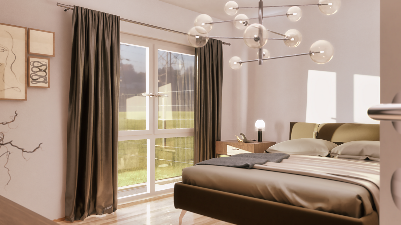Schlafraum Fenster